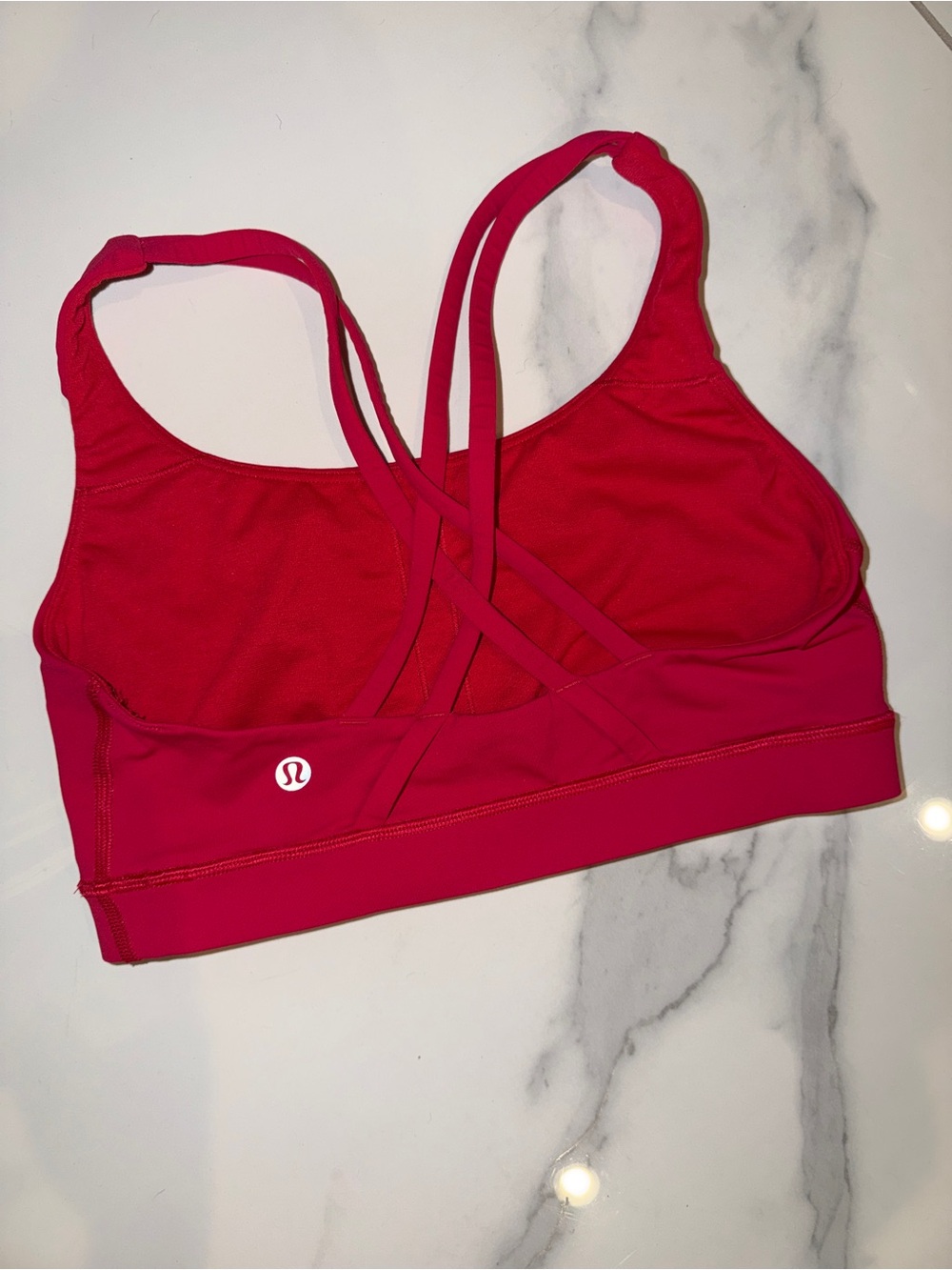 lululemon athletica Strappy Hot Pink Athletic Sports Bra